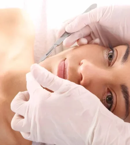 Dermaplaning Facial with Enzyme